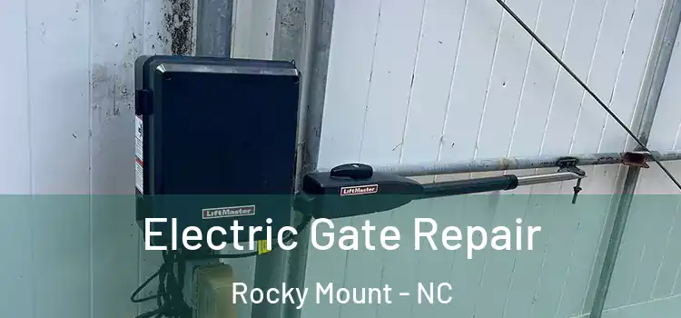 Electric Gate Repair Rocky Mount - NC