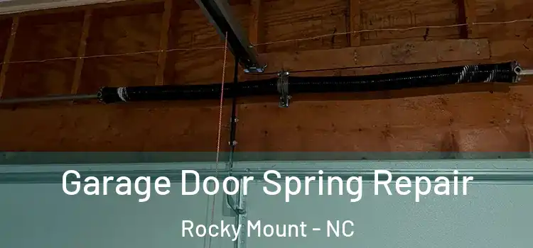  Garage Door Spring Repair Rocky Mount - NC
