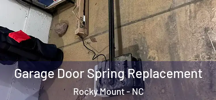  Garage Door Spring Replacement Rocky Mount - NC