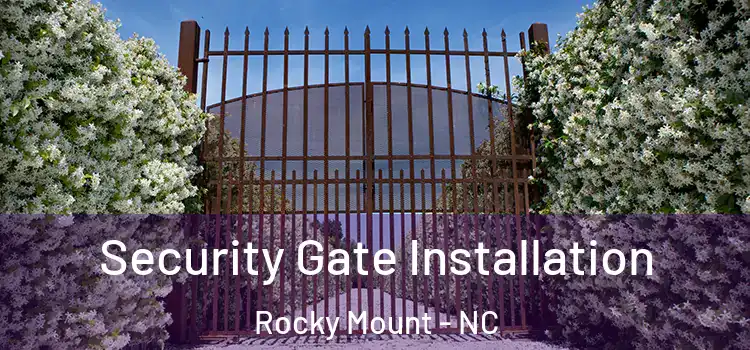 Security Gate Installation Rocky Mount - NC