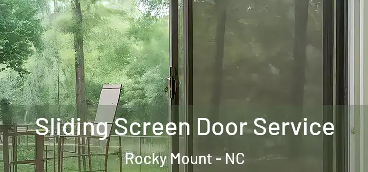 Sliding Screen Door Service Rocky Mount - NC